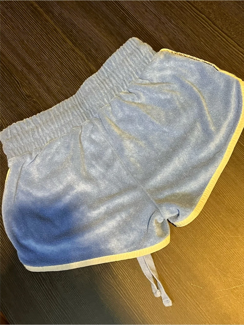 Daily Practice by Anthropologie Team Spirit Terry Shorts - Blue - XXS